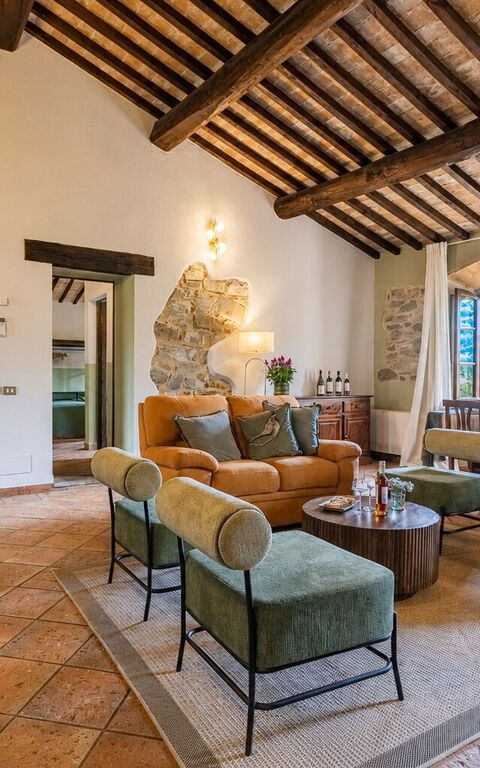 Podere Peteglia: Stue