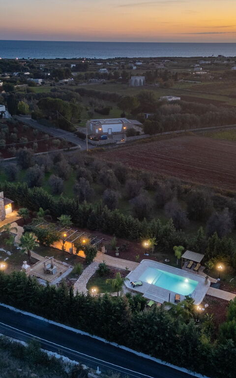 Villa Renedda: basseng, Visningar