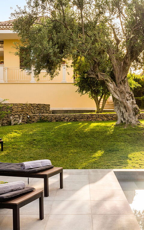 Villa Profumo D'Oriente: Eksteriør, Hage, Utendørs