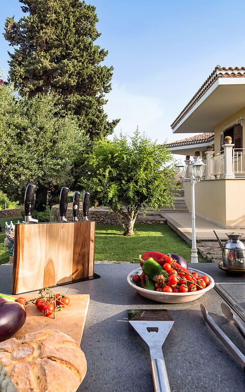 Villa Profumo D'Oriente: Eksteriør, Hage, Utendørs