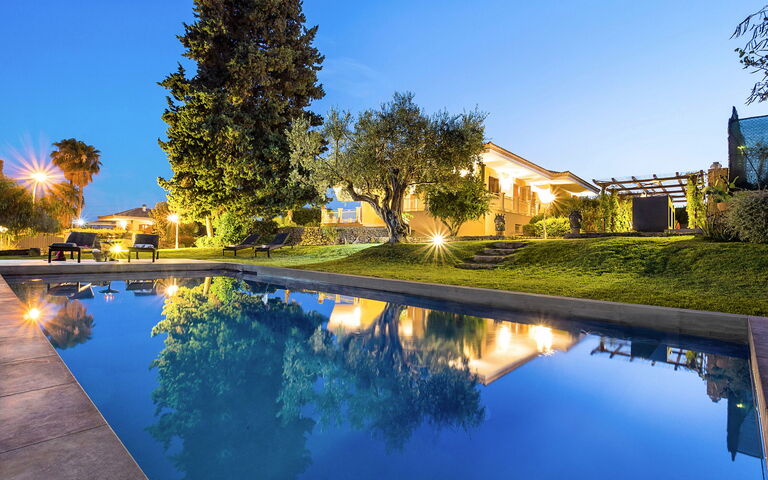 Villa Profumo D'Oriente: basseng, Eksteriør, Hage, Utendørs