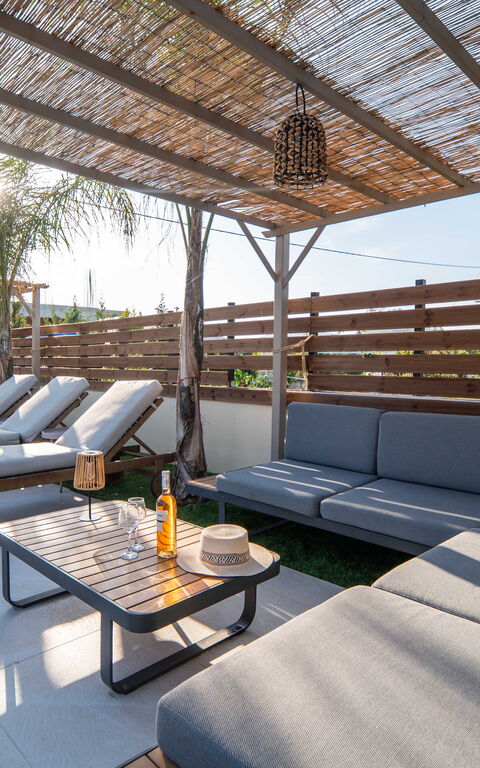 Villa Olympia: Balkong / terrasse / uteplass