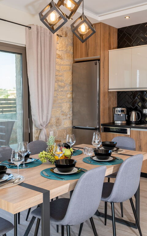 Villa Olympia: Kjøkken, Lunsjrom