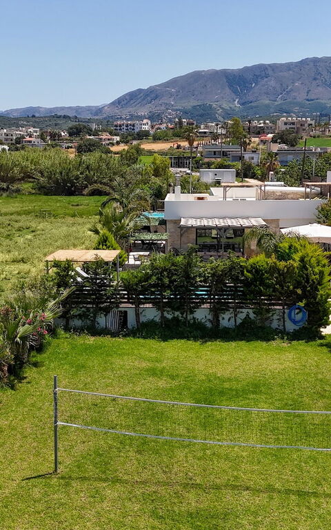 Villa Olympia: Hage, Visningar