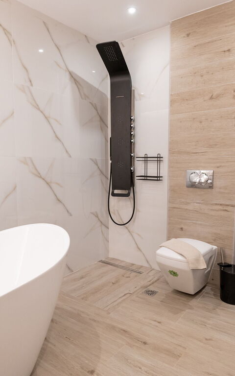 Villa Olympia: Baderom