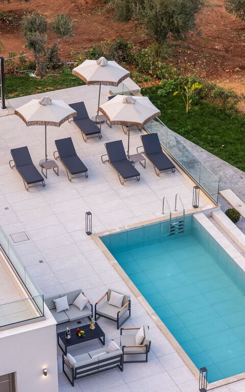 Villa Vasilissa: basseng, Eksteriør, Utendørs