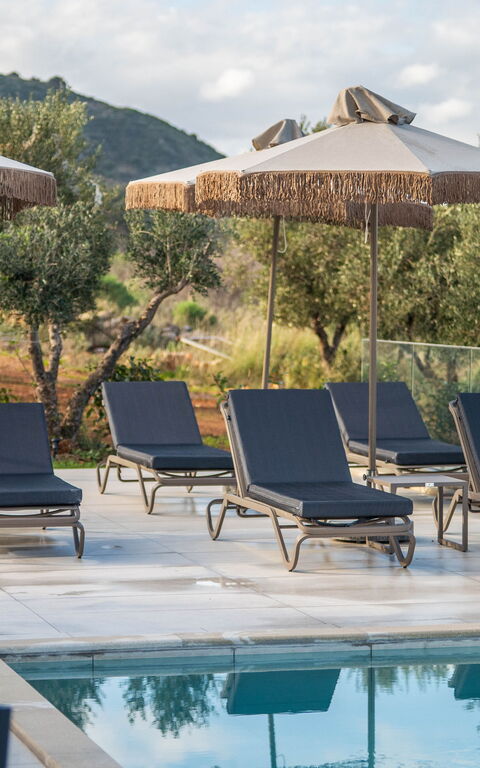 Villa Vasilissa: basseng, Eksteriør, Utendørs