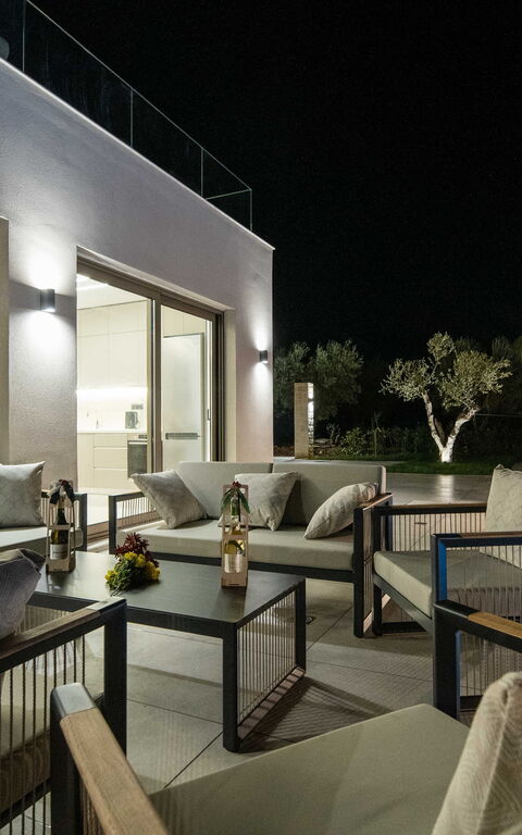 Villa Vasilissa: basseng, Eksteriør, Utendørs