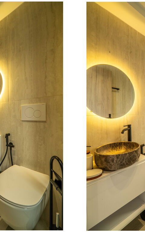 Villa Vasilissa: Baderom