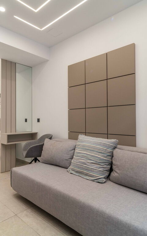 Villa Vasilissa: Romdetaljer, Stue