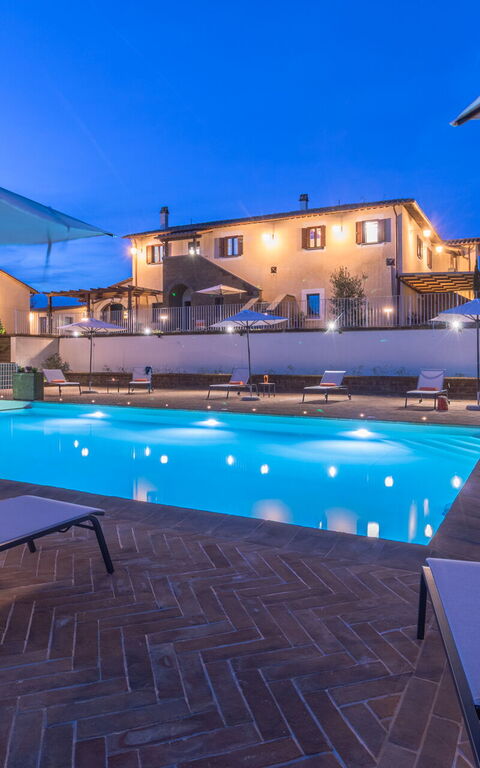 Tenuta Poggio Guiano: basseng, Eksteriør, Utendørs