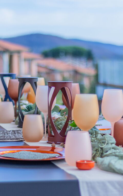 Tenuta Poggio Guiano: Balkong / terrasse / uteplass, Eksteriør, Utendørs, Visningar