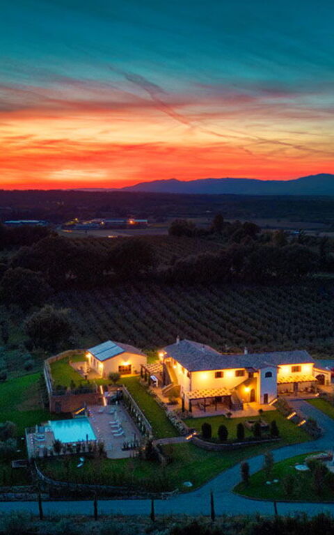 Tenuta Poggio Guiano: Eksteriør, Visningar