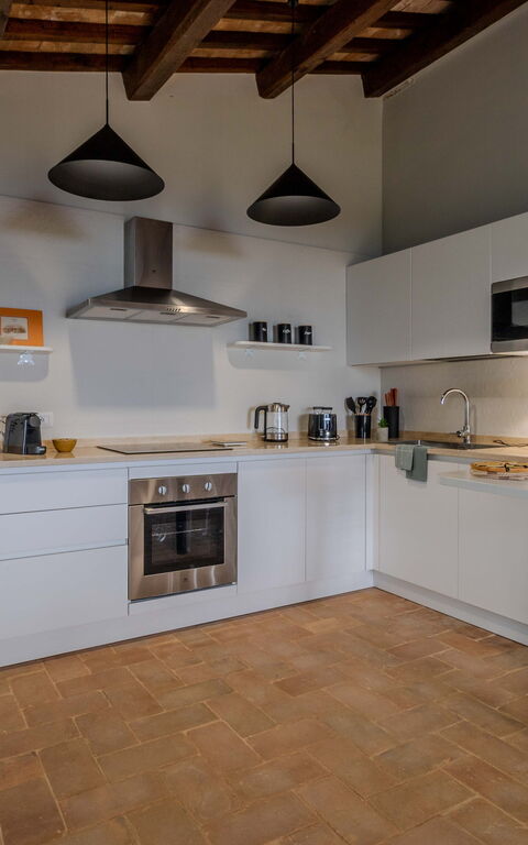 Tenuta Poggio Guiano: Fellesrom, Kjøkken