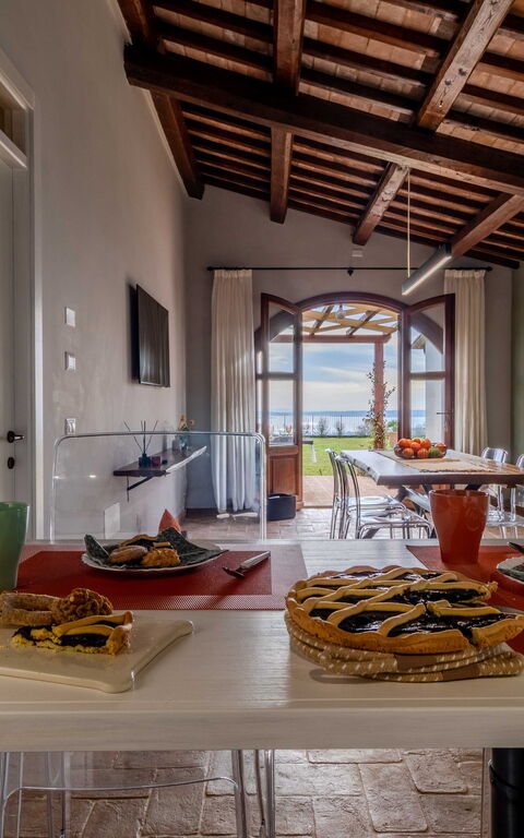 Tenuta Poggio Guiano: Fellesrom, Kjøkken