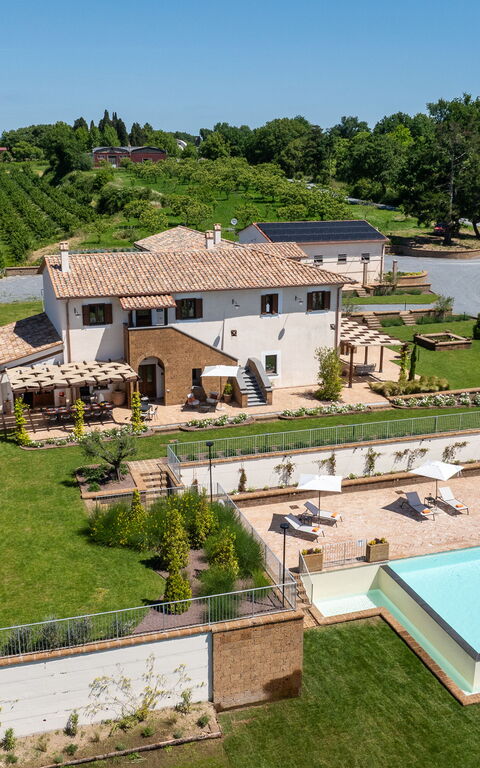 Tenuta Poggio Guiano: basseng, Eksteriør, Hage, Utendørs