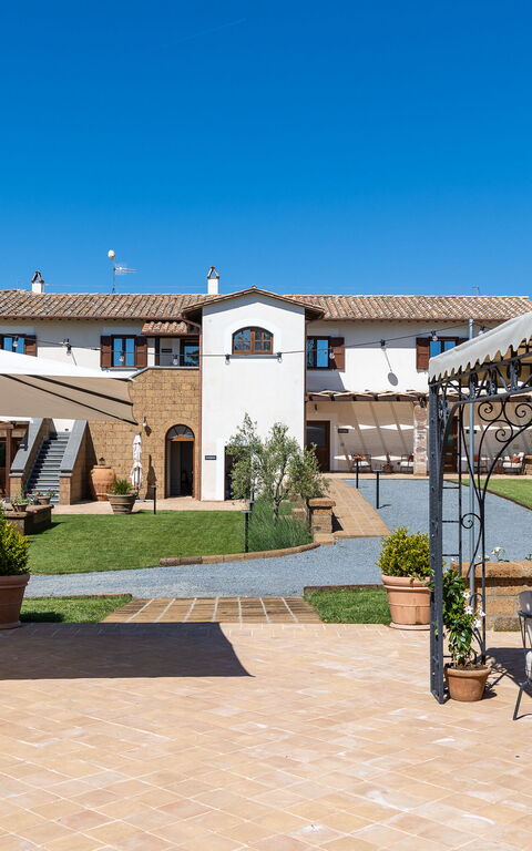 Tenuta Poggio Guiano: Balkong / terrasse / uteplass, Eksteriør, Utendørs