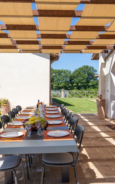 Tenuta Poggio Guiano: Balkong / terrasse / uteplass, Eksteriør, Hage, Utendørs