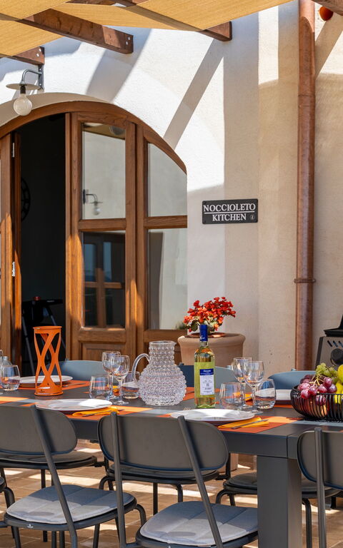 Tenuta Poggio Guiano: Balkong / terrasse / uteplass, Eksteriør, Utendørs