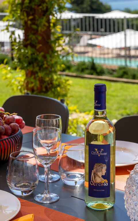 Tenuta Poggio Guiano: Balkong / terrasse / uteplass, Eksteriør, Hage, Utendørs