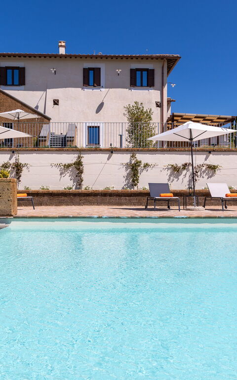 Tenuta Poggio Guiano: basseng, Eksteriør, Utendørs