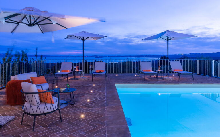 Tenuta Poggio Guiano: basseng, Eksteriør, Utendørs, Visningar