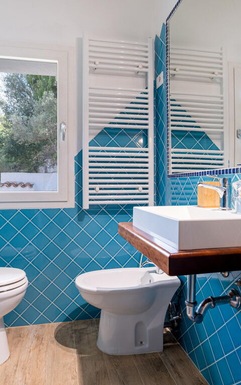 Villa Zephyros: Baderom