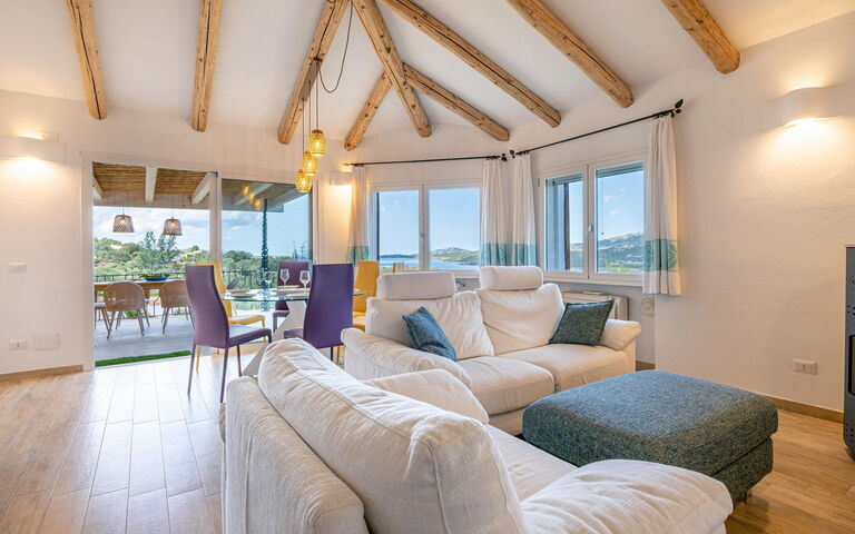 Villa Zephyros: Stue