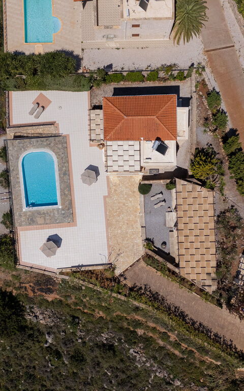 Villa Pi: basseng, Visningar