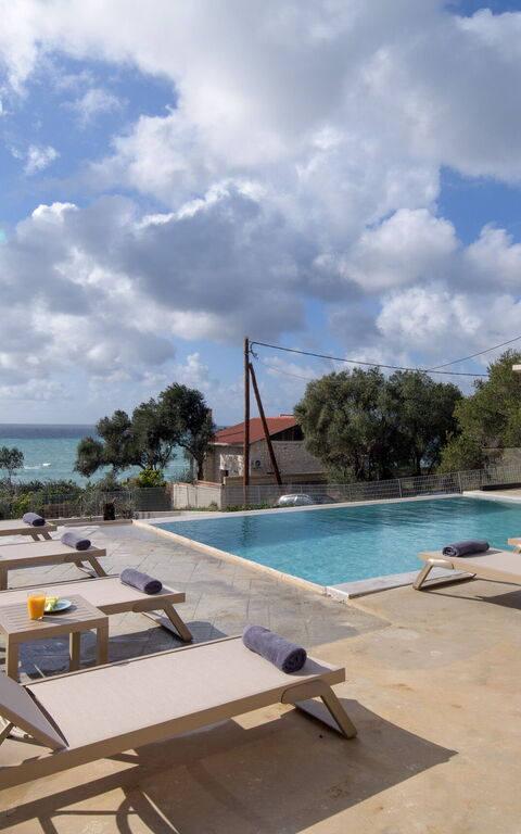 Villa Elais: Utendørs, Visningar