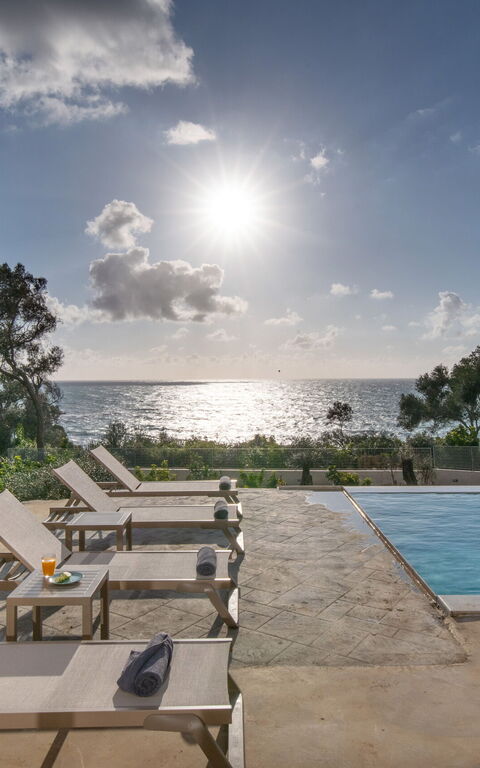 Villa Elais: basseng, Utendørs, Visningar