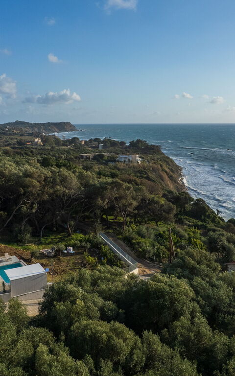 Villa Elais: Utendørs, Visningar