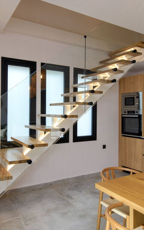 Villa Elais: Kjøkken, Lunsjrom