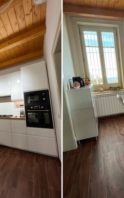 Le Driadi: Kjøkken, Lunsjrom