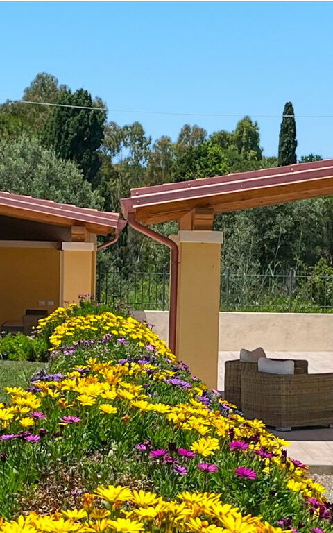 Le Driadi: Balkong / terrasse / uteplass, Eksteriør, Hage, Utendørs