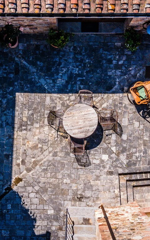 Podere i Prati: Balkong / terrasse / uteplass, Eksteriør, Utendørs