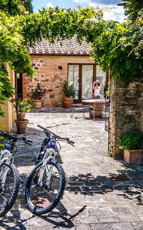 Podere i Prati: Balkong / terrasse / uteplass, Eksteriør, Utendørs