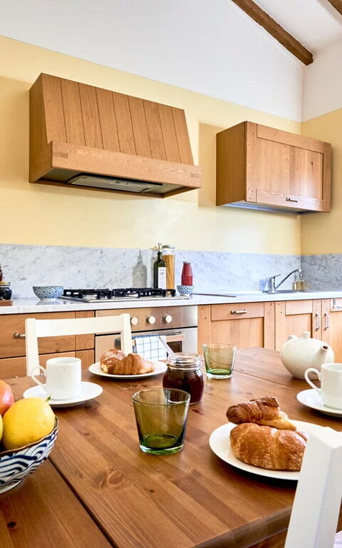 Podere i Prati: Kjøkken