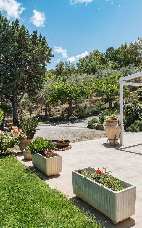 Casita: Balkong / terrasse / uteplass, Eksteriør, Hage, Utendørs