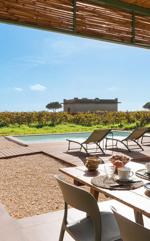 Villa Memà: Balkong / terrasse / uteplass, basseng, Eksteriør, Utendørs