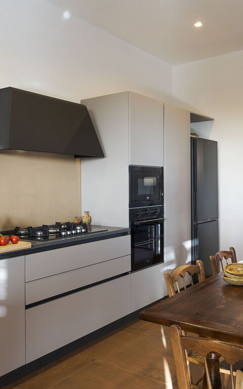 Villa Memà: Kjøkken, Lunsjrom