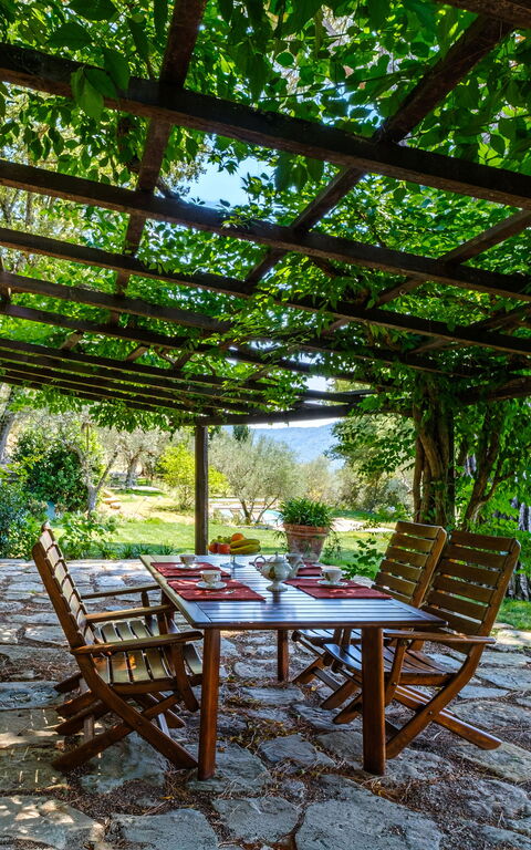 Villa Roseto: Balkong / terrasse / uteplass, Eksteriør, Utendørs