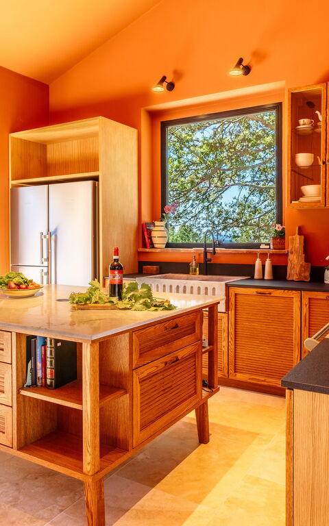 Villa Roseto: Kjøkken