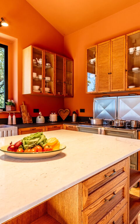 Villa Roseto: Kjøkken