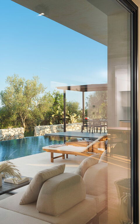 Eos Villa: Stue