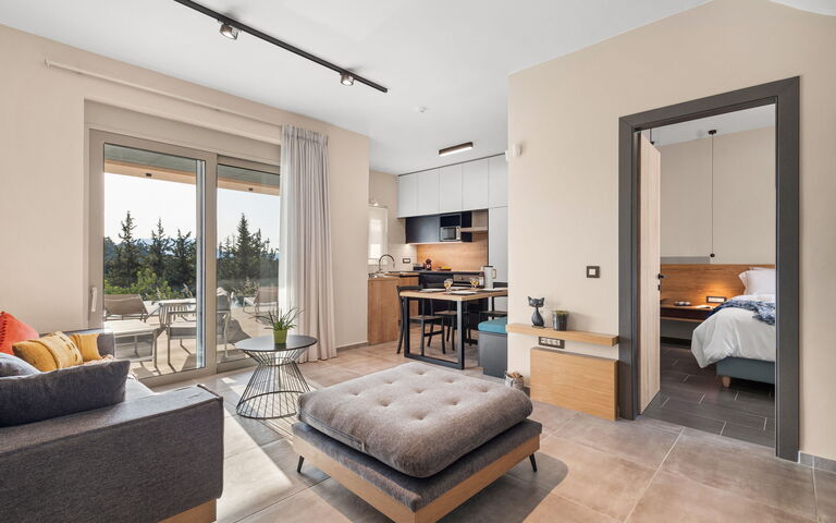 Villa Melia: Stue