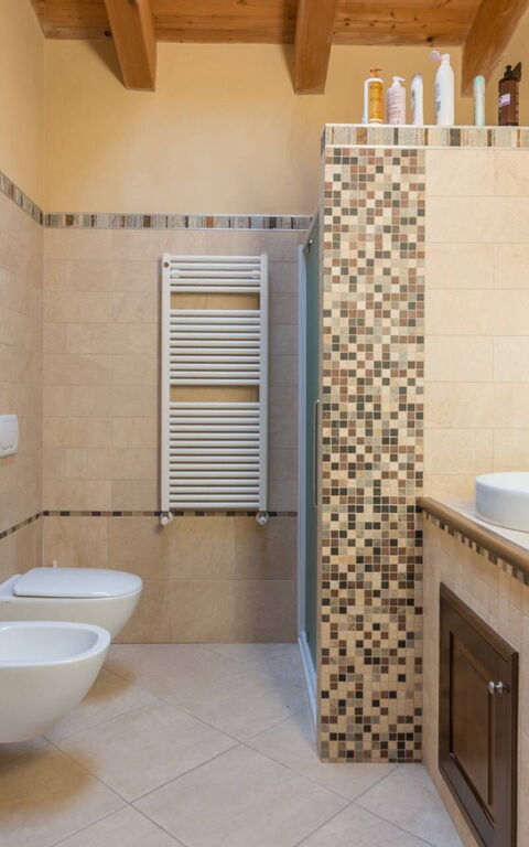 Villa Belvedere San Bartolo: Baderom