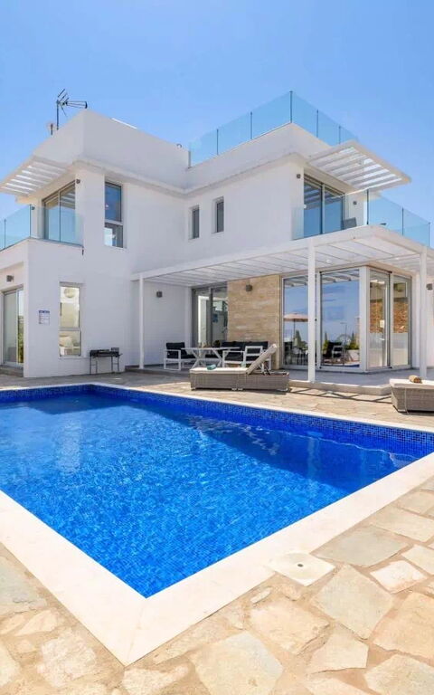 Mylos Lifestyle Seaview Villa #37: basseng, Eksteriør, Utendørs