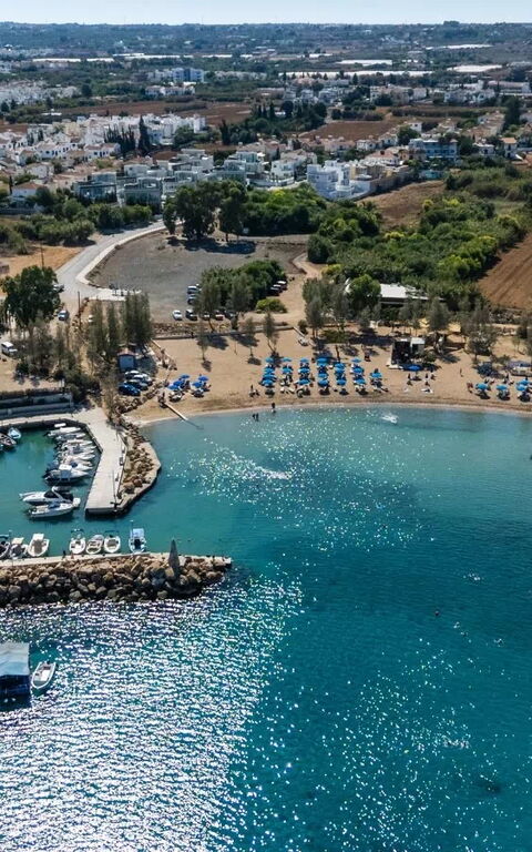 Ayia Triada Beach Gardens: Visningar