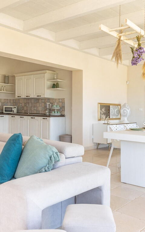 Villa Calanthia: Lunsjrom
